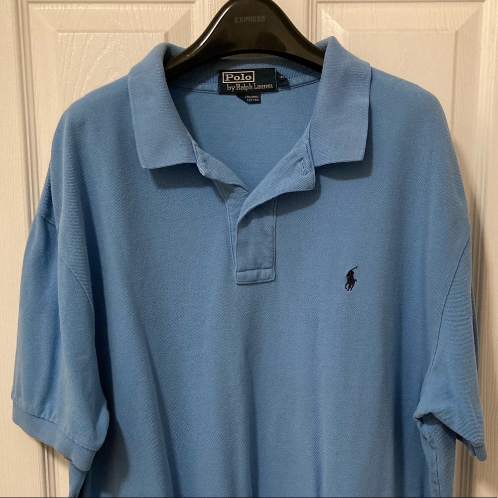 RALPH LAUREN Classic Fit Polo - Blue